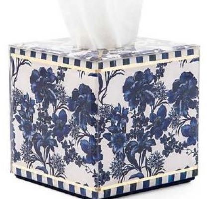 Mackenzie-Childs English Garden Tissue Box