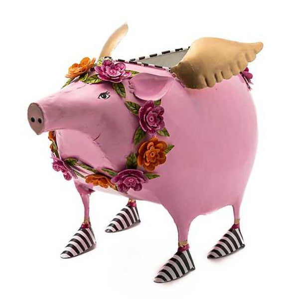 Mackenzie Childs Portia Pig Planter