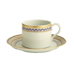 Mottahedeh Chinoise Blue Cup & Saucer